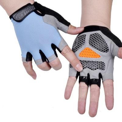 Anti Slip Shock Breathable Half Finger Gloves