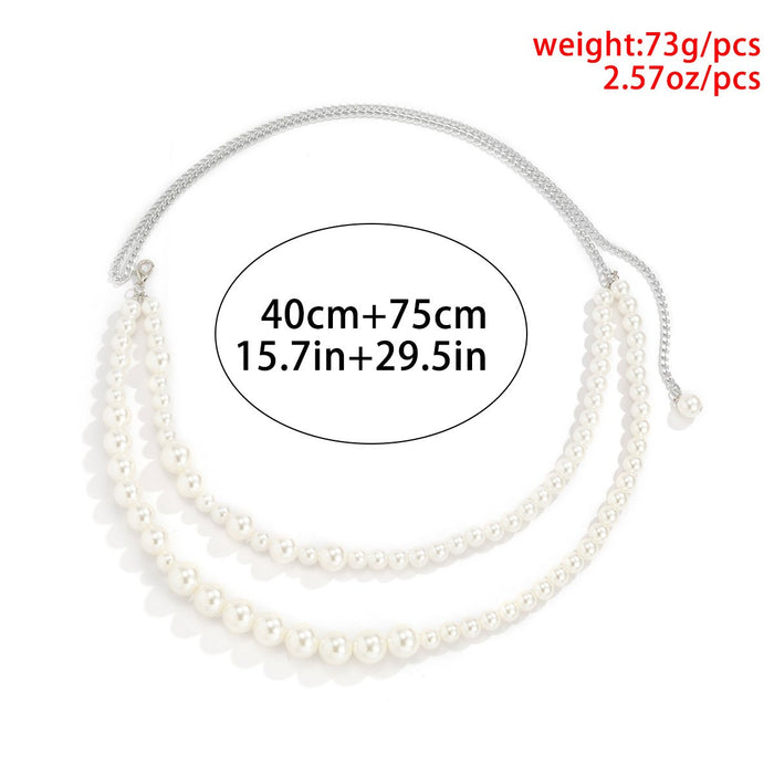 Fashion Sexy Double Waist Chain Female Body Chain