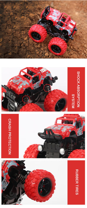 1:36 Mini inertial 4WD off-road vehicle children's car toy