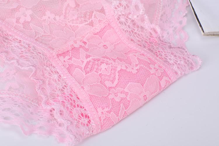 Girls Breathable Lace Underwear