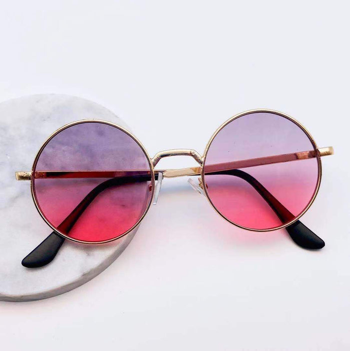 Sunglasses children's round frame sunglasses