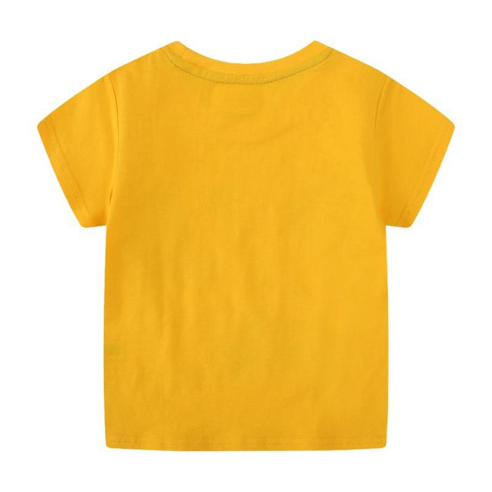 Baby dinosaur top children's bottom shirt
