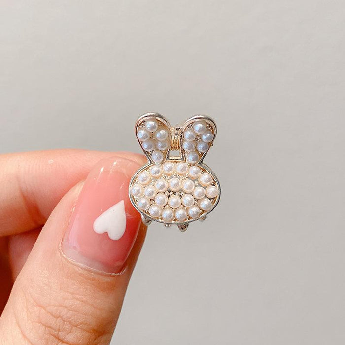 Pearl hair clip bang clip