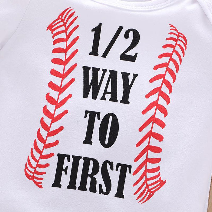 Summer Alphabet Baby Jumpsuit