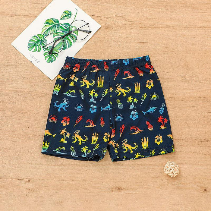 Kid's Beach Printed Shorts Top 2 Piece Set