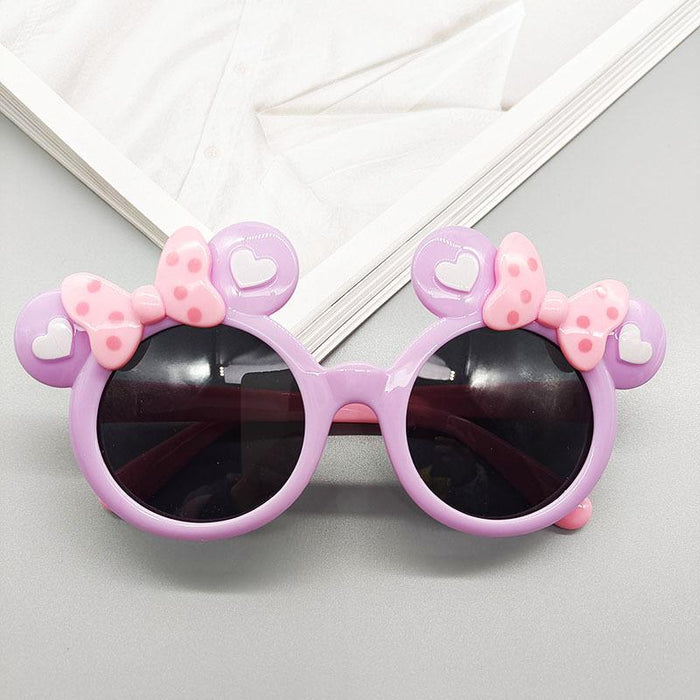 UV400 UV Proof Cartoon Round Frame Children's Sunglasses