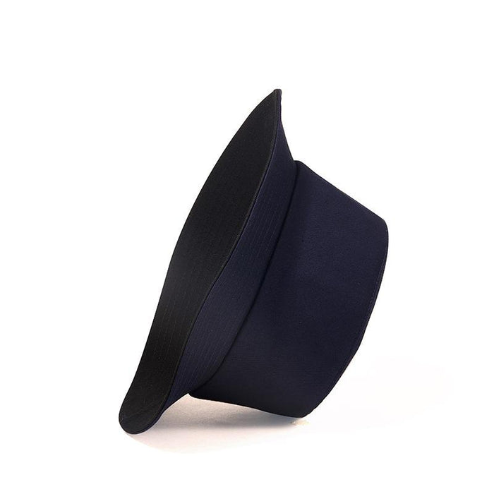 New Solid colour Double-sided Fisherman Hat Sun Hat