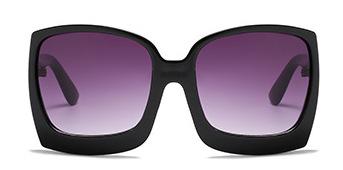 Large Frame Colorful Real Film Sunglasses