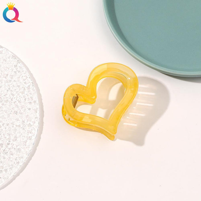 Vintage Hair Accessory Plastic Grab Clip