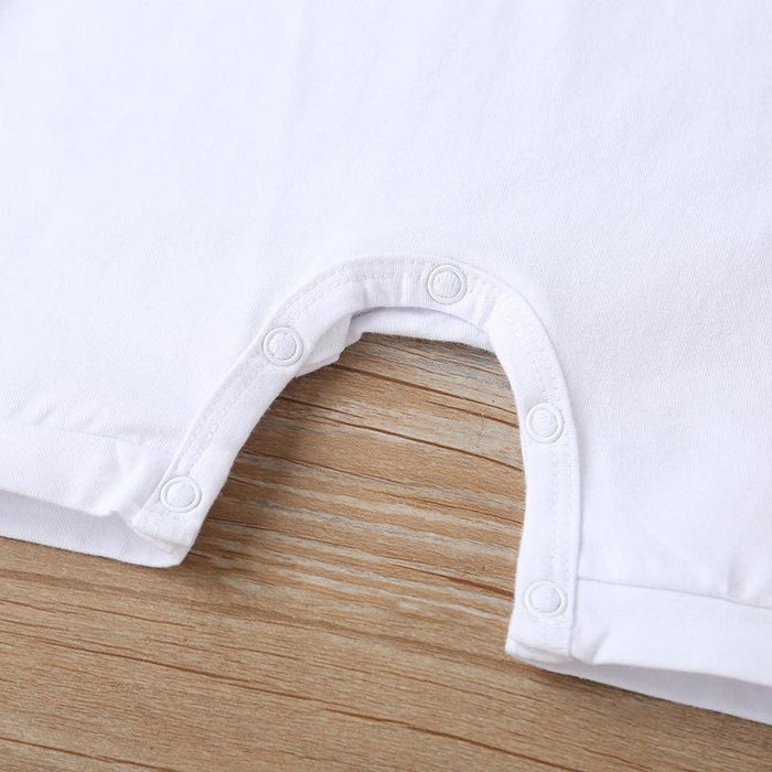 Baby Short Sleeve Polo Jumpsuit