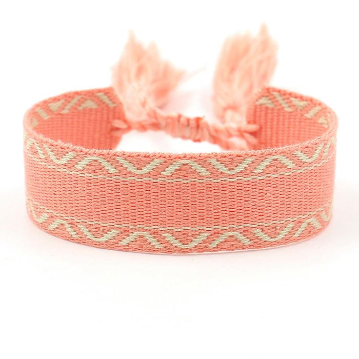 National Style Striped Handmade Bracelet