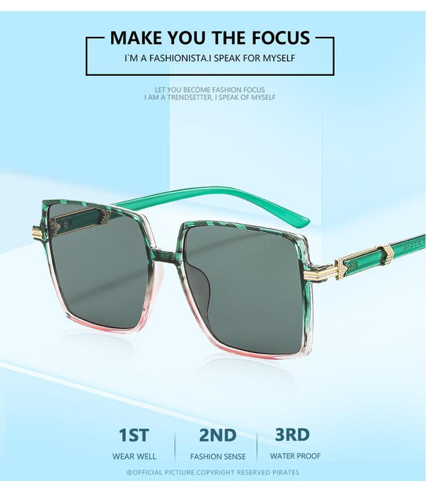 Retro square Sunglasses