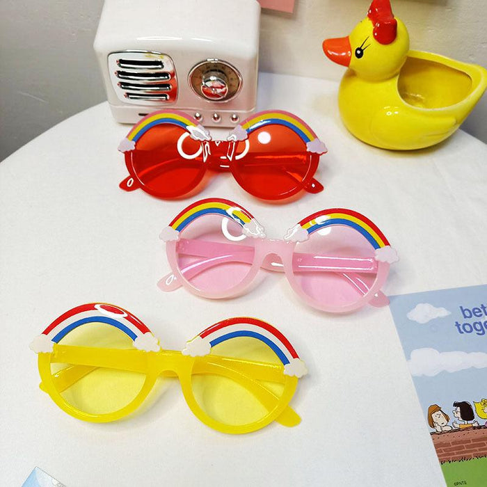 Cute Funny Rainbow UV Proof Children's Sunglasses