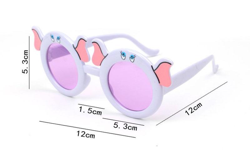 Children's Fashion Cute Cartoon Elephant UV400 Sunglasses