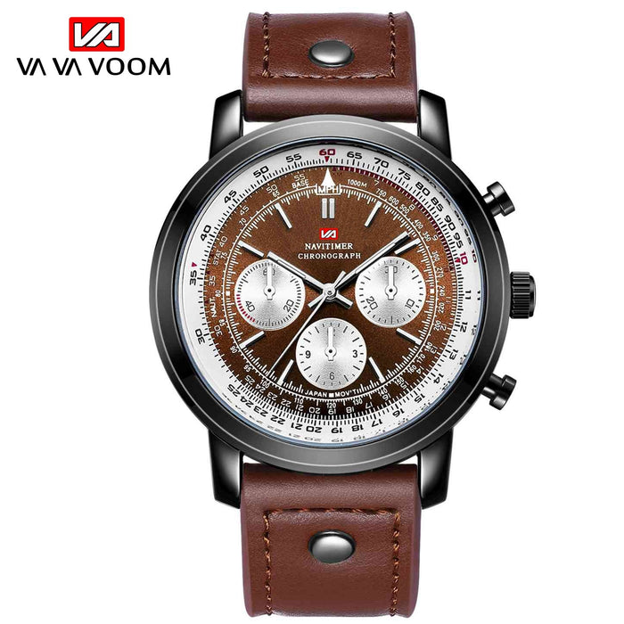 Movement Men Wristwatch Pilot Blackbird Chronograph Fashion Watch Brand Luxury Sports Watches