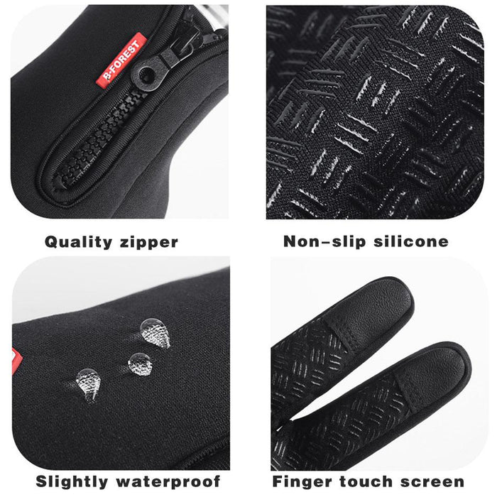 Winter Cycling Warm Touchscreen Full Finger Glove