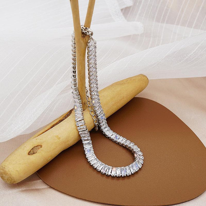 New Personalized Female Jewelry Zircon Necklace