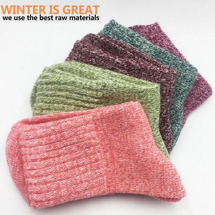 Winter Thicken Wool Socks Women High Quality Towel Keep Warm Winter Socks