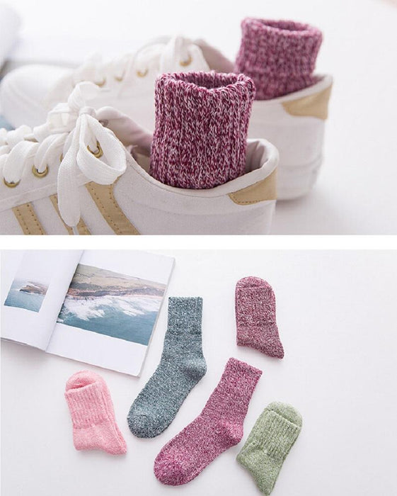 Winter Thicken Wool Socks Women High Quality Towel Keep Warm Winter Socks