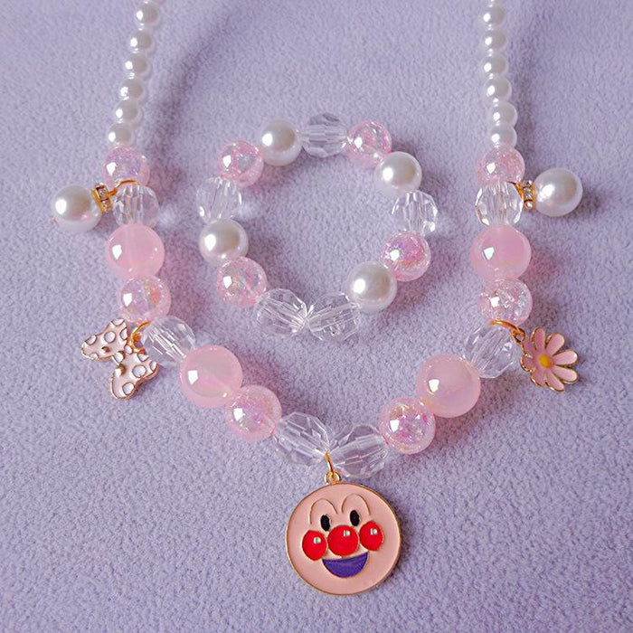 Children's Jewelry Cartoon Necklace Bracelet Set Christmas Day Birthday Gift Set