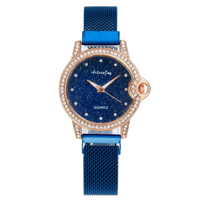 New Stainless Steel Women Wristwatch Quartz Fashion Casual Clock LLZ20024