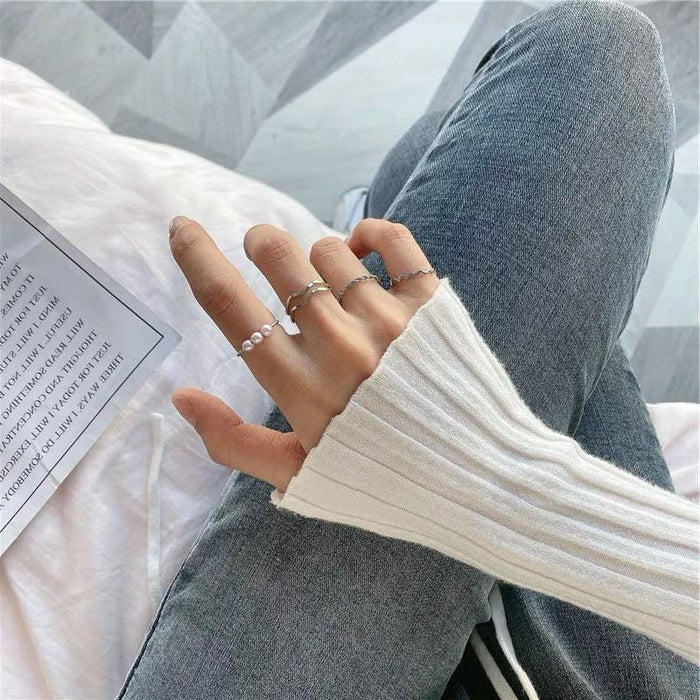 Five-piece ring ring