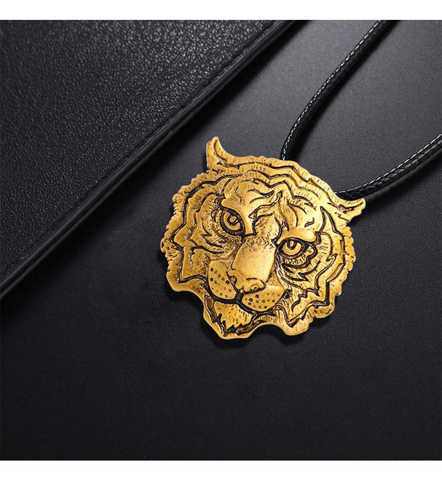 New Fashion Tiger Head Brooch Personalized Animal Pin