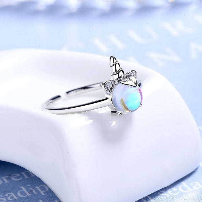 New Creative Simple Unicorn Open Ring