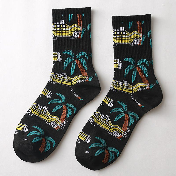 Cotton Hip-hop Men Socks