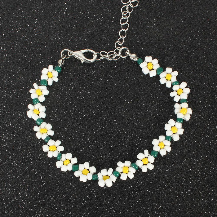 Fashion Women Bohemian Style Personalized Color Beaded Necklace