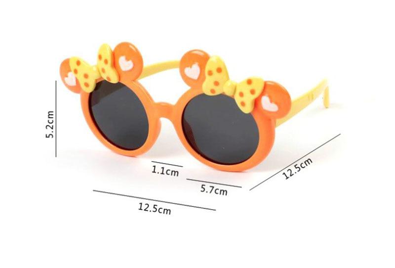 UV400 UV Proof Cartoon Round Frame Children's Sunglasses
