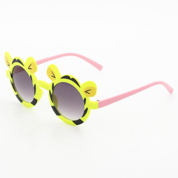 Children's glasses tiger head cartoon Sunglasses