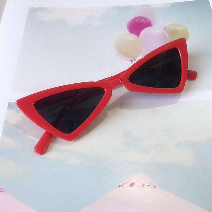 Retro Trend Triangle Frame Children's Sunglasses