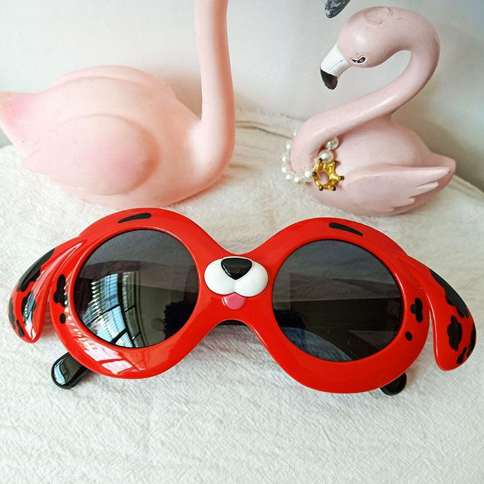 Cartoon Cute Dog Silicone Children's Sunglasses