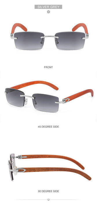 New Fashion Men's Ultra Clear Frameless Sunglasses