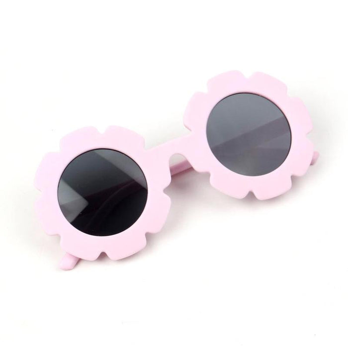 Children's Sunglasses flower glasses UV Scrub