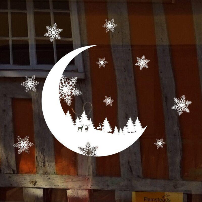 2022 Christmas Window Stickers