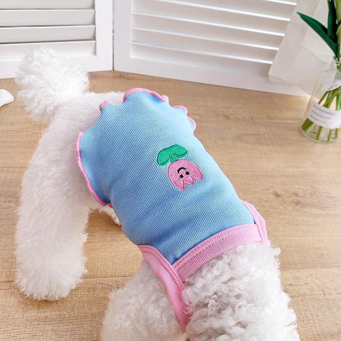 Dog thin pet small dog summer camisole