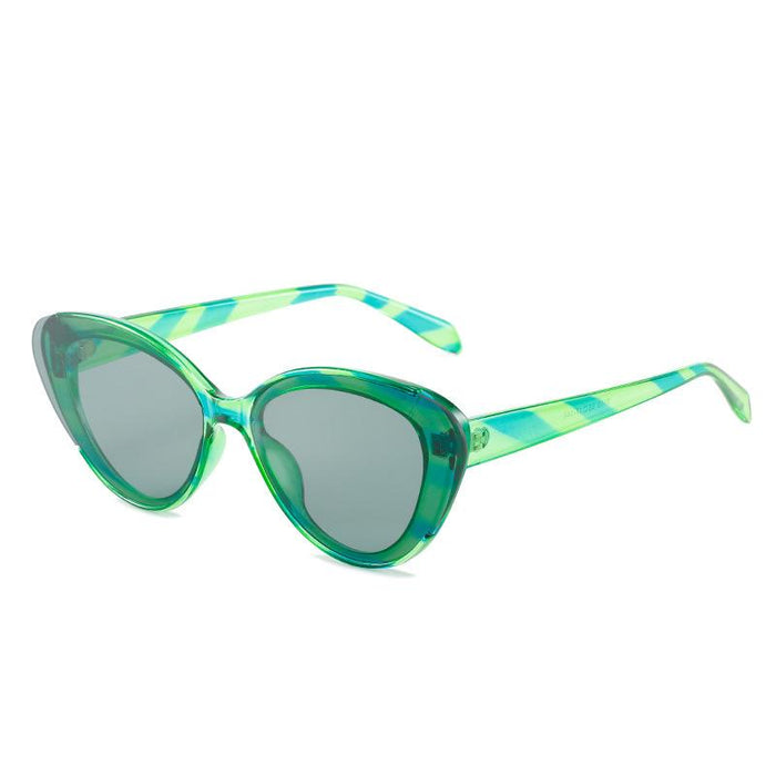 Cat's Eye Sunglasses Half Frame Sunglasses