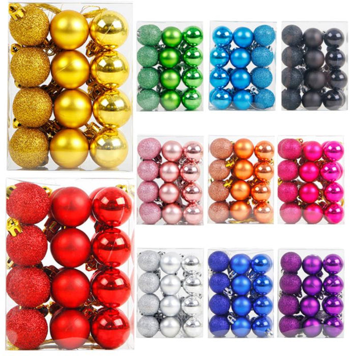 24PCS/Set Christmas Tree Ball