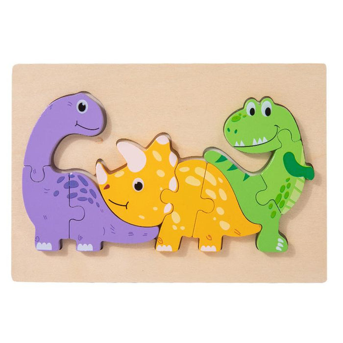 Parent-child interaction children's educational three-dimensional building block toys