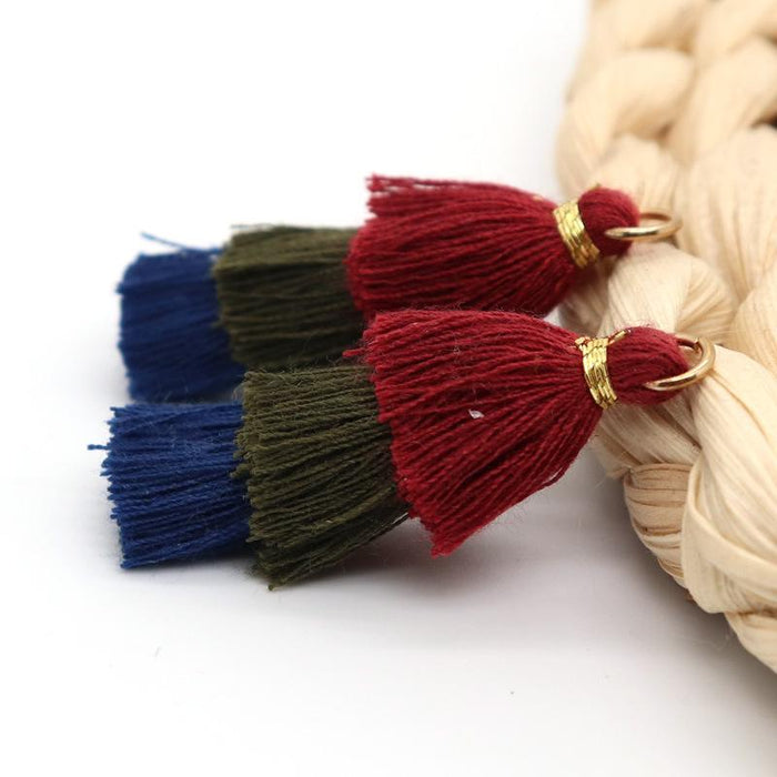 100 Pieces Three-layer Handmade Diy Tassel Pendant