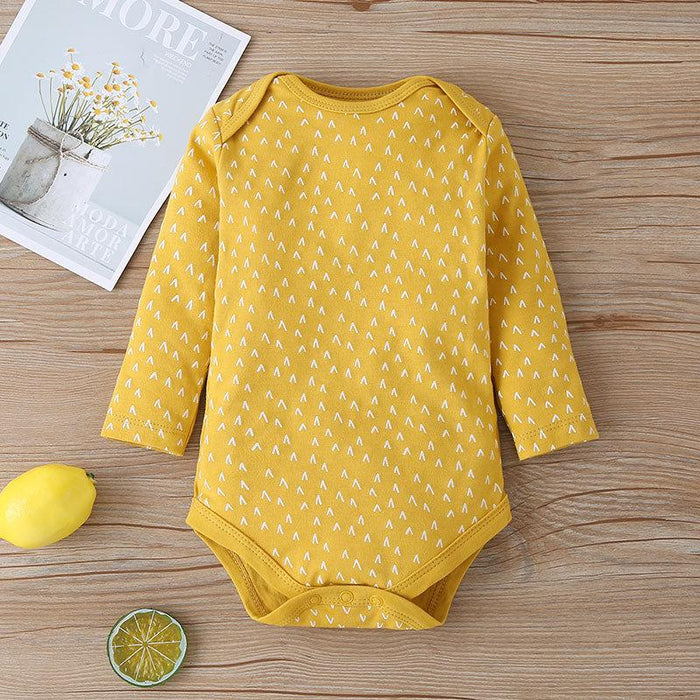 5Pcs Pack Baby Printed Cartoon Romper