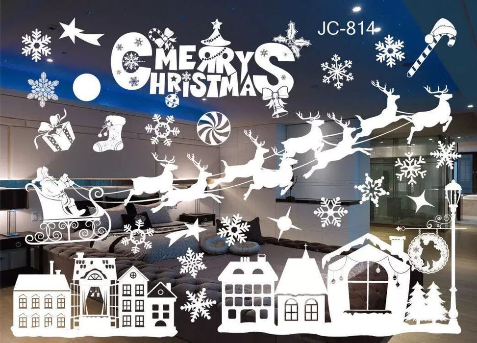 2022 Christmas Window Stickers