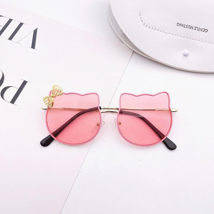 Children's sunglasses metal sunglasses