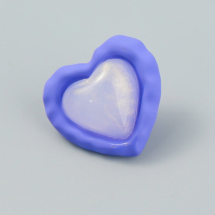 Simple Geometric LOVE Letter Stud Earrings