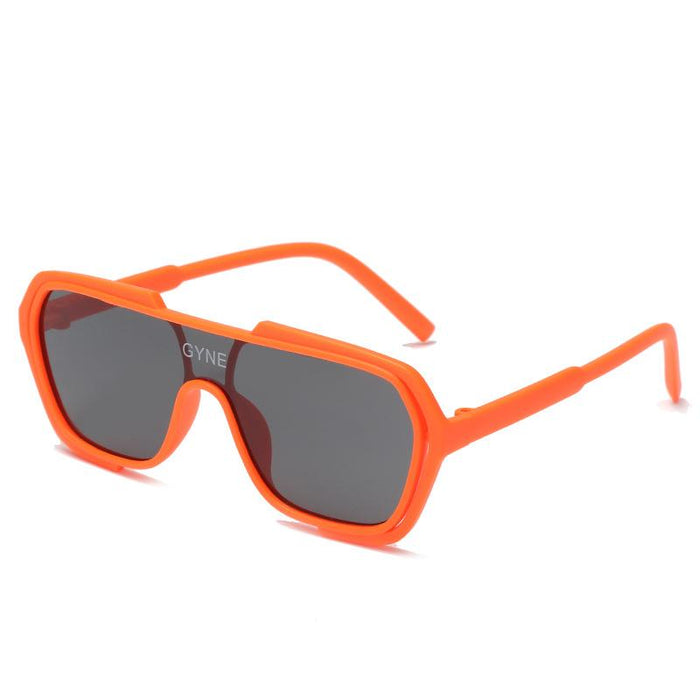 Children's conjoined large frame glasses sunglasses