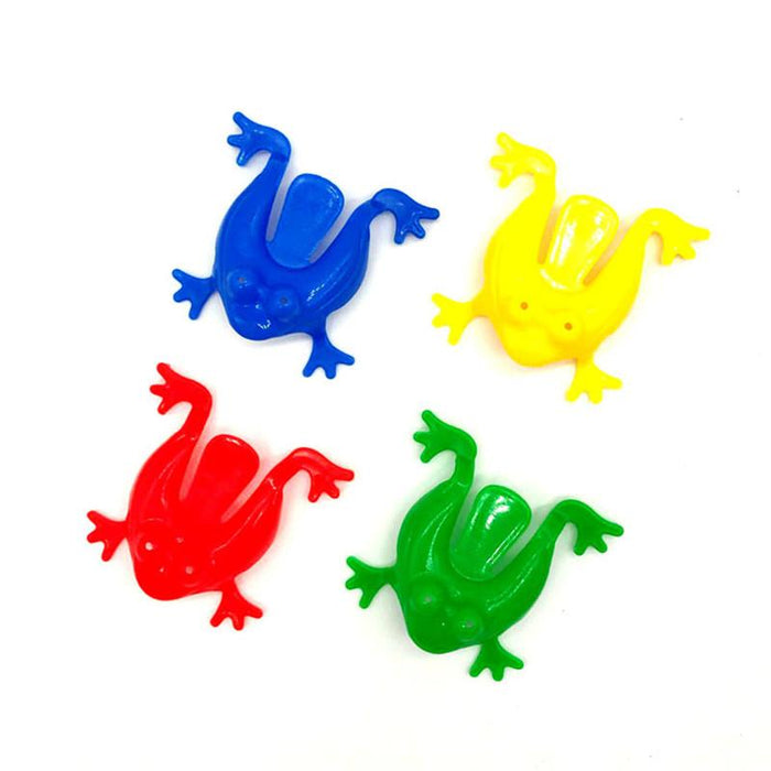 12 Piece Leaping Frog Bounce Novelty Assorted Stress Relief Toys for Kids