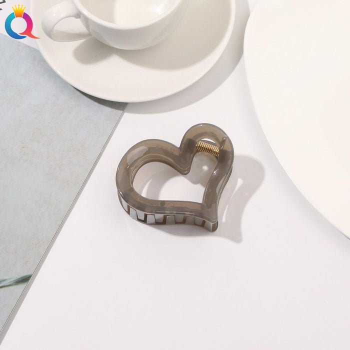 Vintage Hair Accessory Plastic Grab Clip