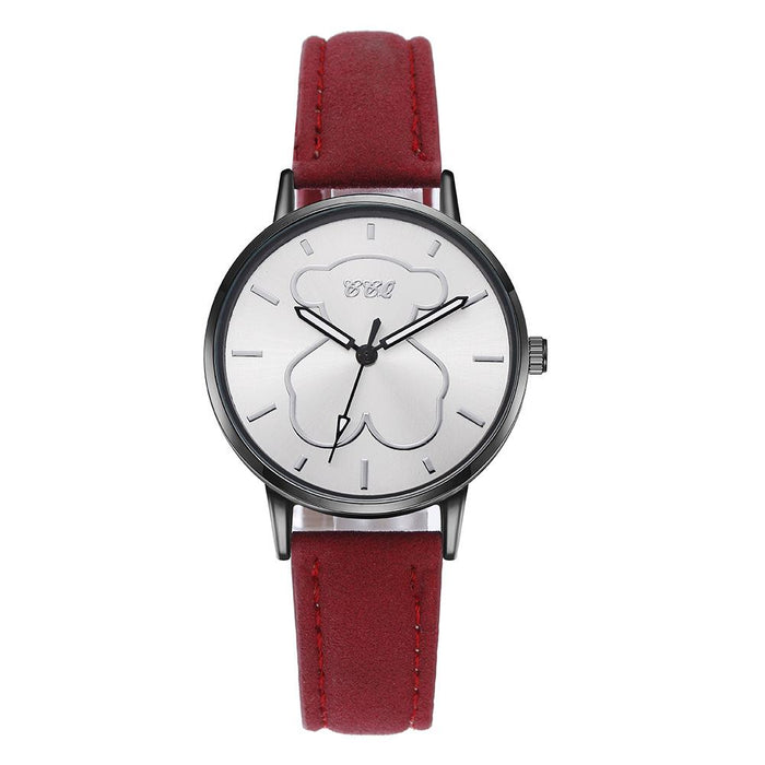 Fashion Women Wristwatch Leather Band Quartz Casual Clock LLZ22205
